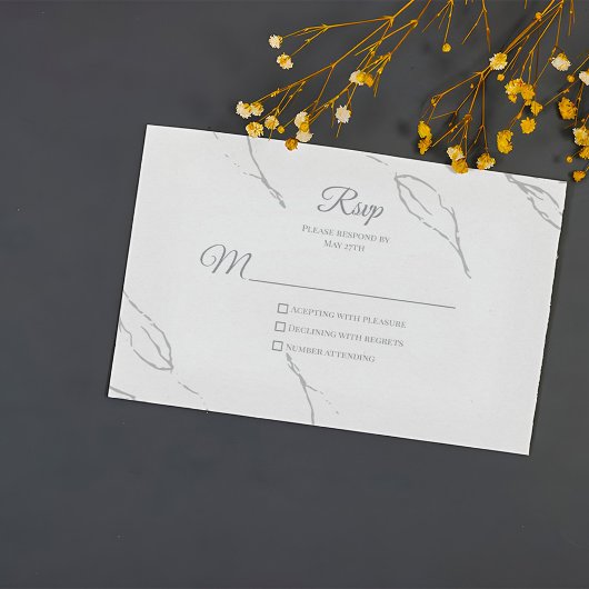 Élégant Rsvp Floral