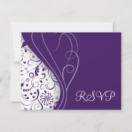 Elegant RSVP-kaarten RSVP Kaartje