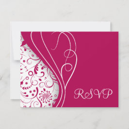 Elegant RSVP-kaarten RSVP Kaartje