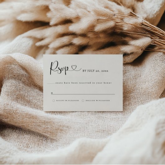 Elegant RSVP - St Augustine Save The Date