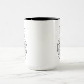 Elegant Russische dollar Mok (Midden)