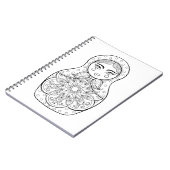 Elegant Russische dollar Notitieboek (Linkerzijde)