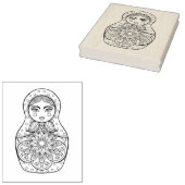 Elegant Russische dollar Rubberstempel (Gestempeld)