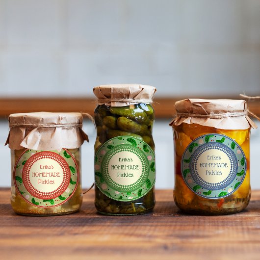  Elegant Rustic Cute Homemade Pickles Labels