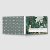 Elegant Rustic Exotic Tropical Rainforest Wedding Gastenboek (Volledig)