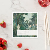 Elegant Rustic Exotic Tropical Rainforest Wedding Servet (Insitu)