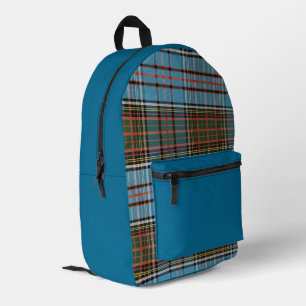 Elegant Rustic Plaid Anderson Tartan Bedrukte Rugzak