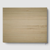 Elégant Rustic Red Roses Mariage livre d'or (Verso)