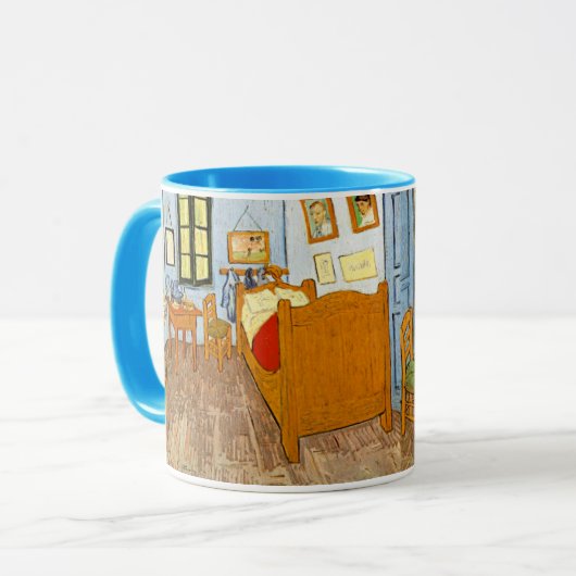 Elegant Rustic Vincent Van Gogh - Bedroom in Arles Mok (Voorkant links)