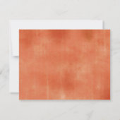 Elegant Rustic Wildflower Fall in Love Baby Shower Bedankkaart (Achterkant)