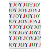 Elegant rustiek klassiek geplakt patroon medium cadeauzakje (Voorkant)