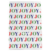 Elegant rustiek klassiek geplakt patroon medium cadeauzakje (Achterkant)