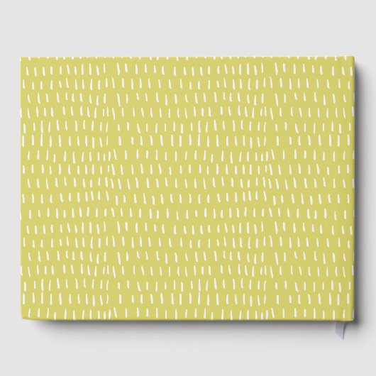 Elegant rustiek schattig bos leuk vos Baby shower Gastenboek (Achterkant)