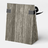 Elegant rustiek schoolbord bedankdoosjes (Achterkant)