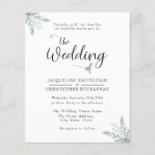 Elégant Rustique Eucalyptus Feuille verdure (Devant)