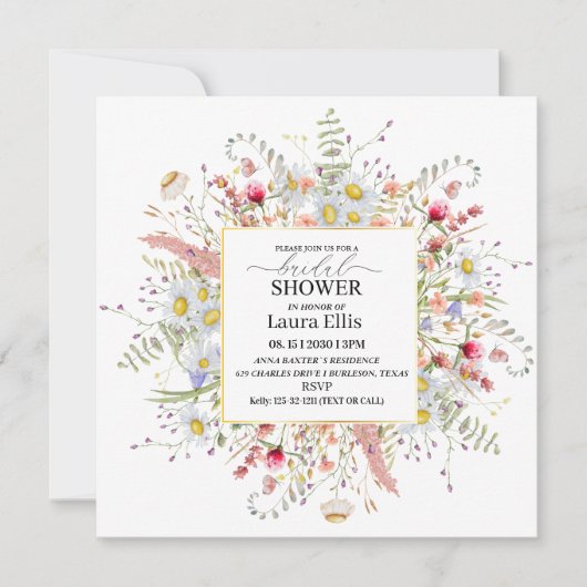 Elegant Rustisch vrijgezellenfeest Kaart (Voorkant)