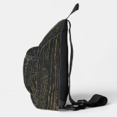 Élégant Sac à bille en bois d'or noir (Droite)