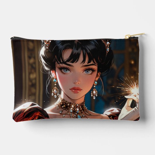 Élégant sac à coudre pour impression (Verso)