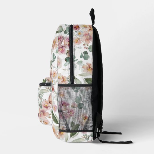 Élégant sac à dos floral (Droite)