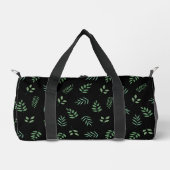 Élégant sac à dos Motif à feuilles vertes (Recto)