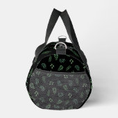 Élégant sac à dos Motif à feuilles vertes (Droite)