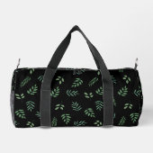Élégant sac à dos Motif à feuilles vertes (Verso)