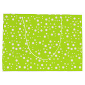 Élégant sac cadeau esthétique vert (Dos)