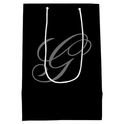 Élégant sac cadeau Monogramme moyen (Dos)