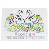 Élégant sac cadeau tendance (Dos)