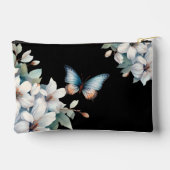 Élégant sac de maquillage à papillon floral (Verso)