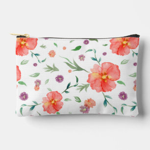 Elégant sac de maquillage d'aquarelle cadeau pour 