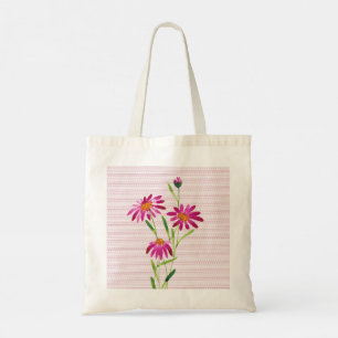 Élégant Sac fourre-tout à fleurs roses