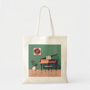 Elégant Sac fourre-tout À Thème Musique