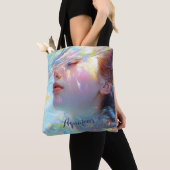 Elégant Sac fourre-tout céleste Aquarius (De près)