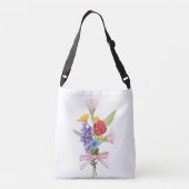 Elégant Sac fourre-tout de bouquet floral - Élégan (Dos)