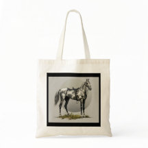 Élégant Sac fourre-tout de Carryall à cheval Akhal