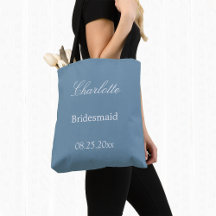Elégant Sac fourre-tout de femme de chambre bleu D