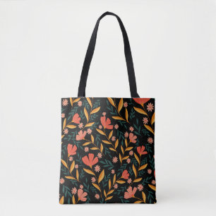 Élégant Sac fourre-tout de retraite florale