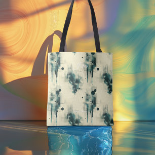 Élégant Sac fourre-tout personnalisé Abstrait avec