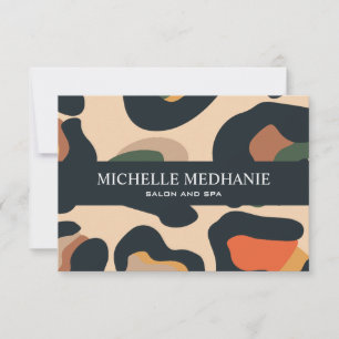 Elegant Safari Animal Skin Leopard Gift Card