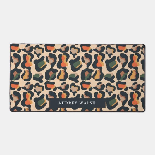 Elégant Safari Animal Skin Leopard spot Girly (Recto)