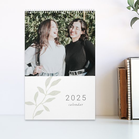 Elegant Sage Foliage 2025 Fotokalender Kalender