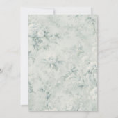 Elegant Sage Genderneutraal Baby shower Kaart (Achterkant)