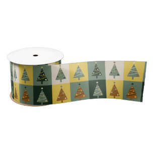 Elegant Sage Green Kerstbomen Lint