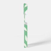 “Elegant Sage Green Leaf Phone Case with Trendy iPhone Hoesje (Linkerkant)