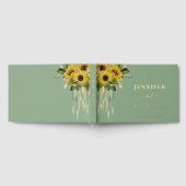 Elégant Sage Vert Tournesol Mariage Or (Complet)