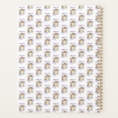 Elegant Sagittar Zodiac Cat Planner Notebook (Dos)