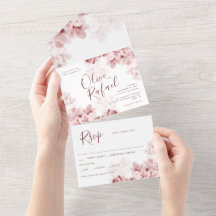 Elegant Sakura Branch modern lentevertrouwen