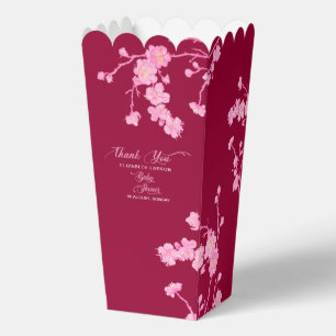 Elegant Sakura Kersenbloesem Baby shower Favor B Bedankdoosjes