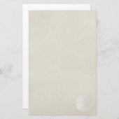 Elegant Sand Dollar Briefpapier 2 (Voorkant / Achterkant)